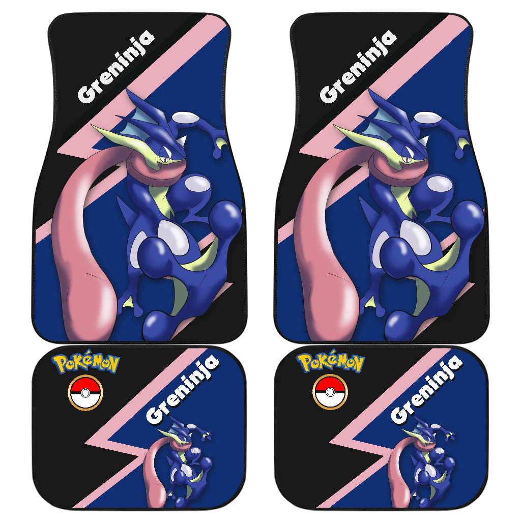 Greninja Pokemon Car Accessories Floor Mats for Vehicles