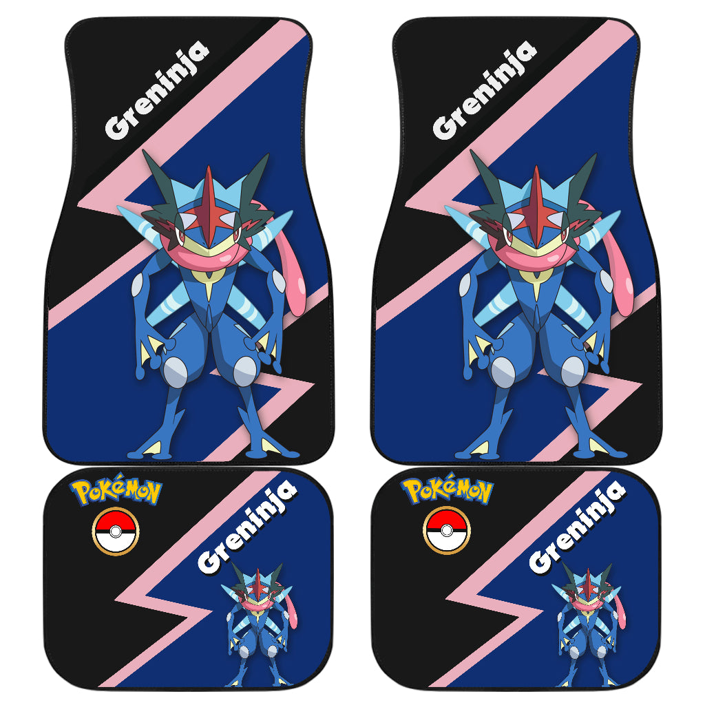 Greninja Pokemon Car Accessories - Floor Mats for Vehicles