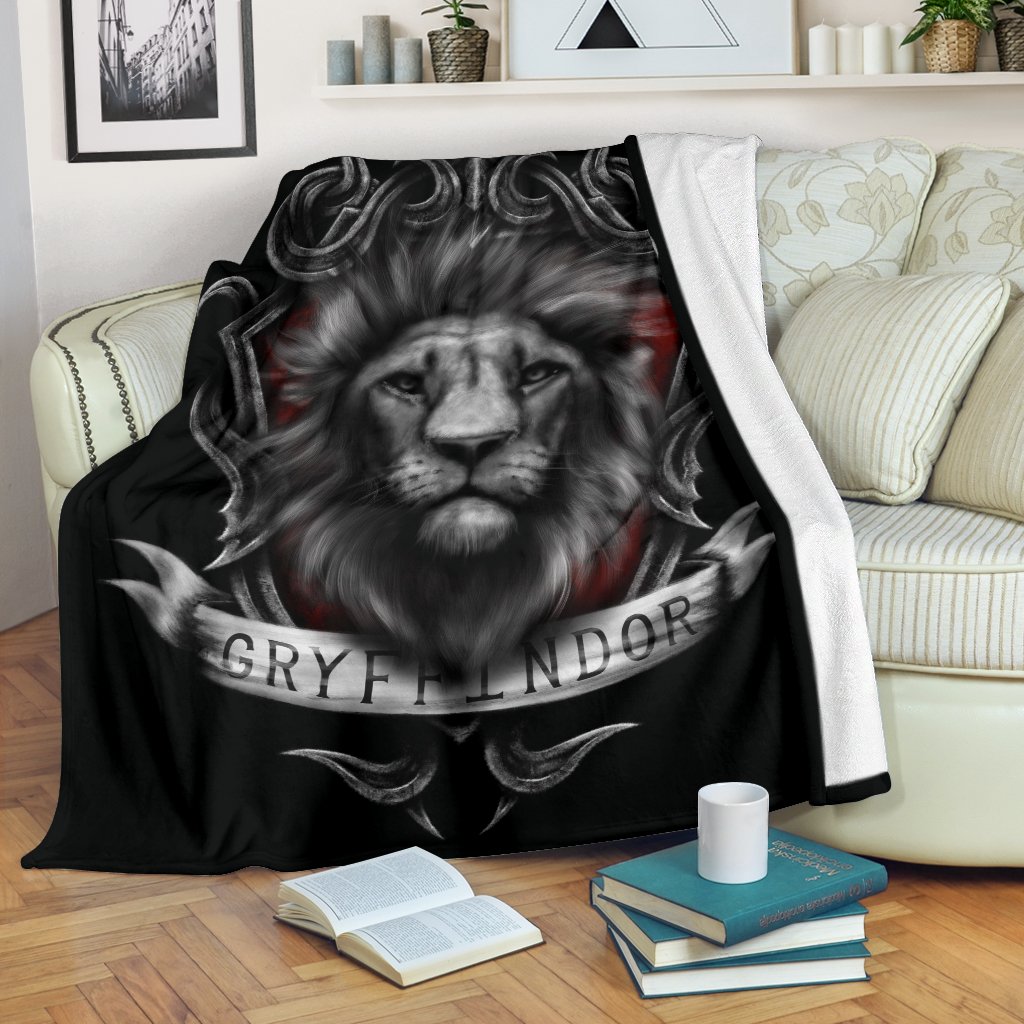 Gryffindor Blanket - Premium Cozy Throw for Harry Potter Fans