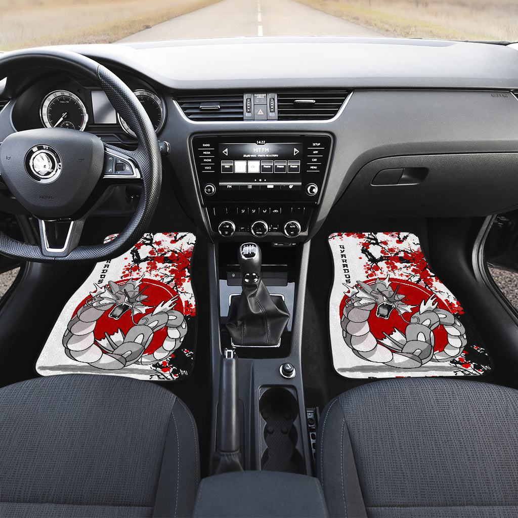 Gyarados Pokemon Car Floor Mats Japan Style for Vehicles