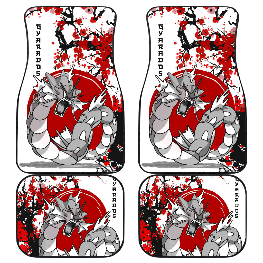 Gyarados Pokemon Car Floor Mats Japan Style for Vehicles