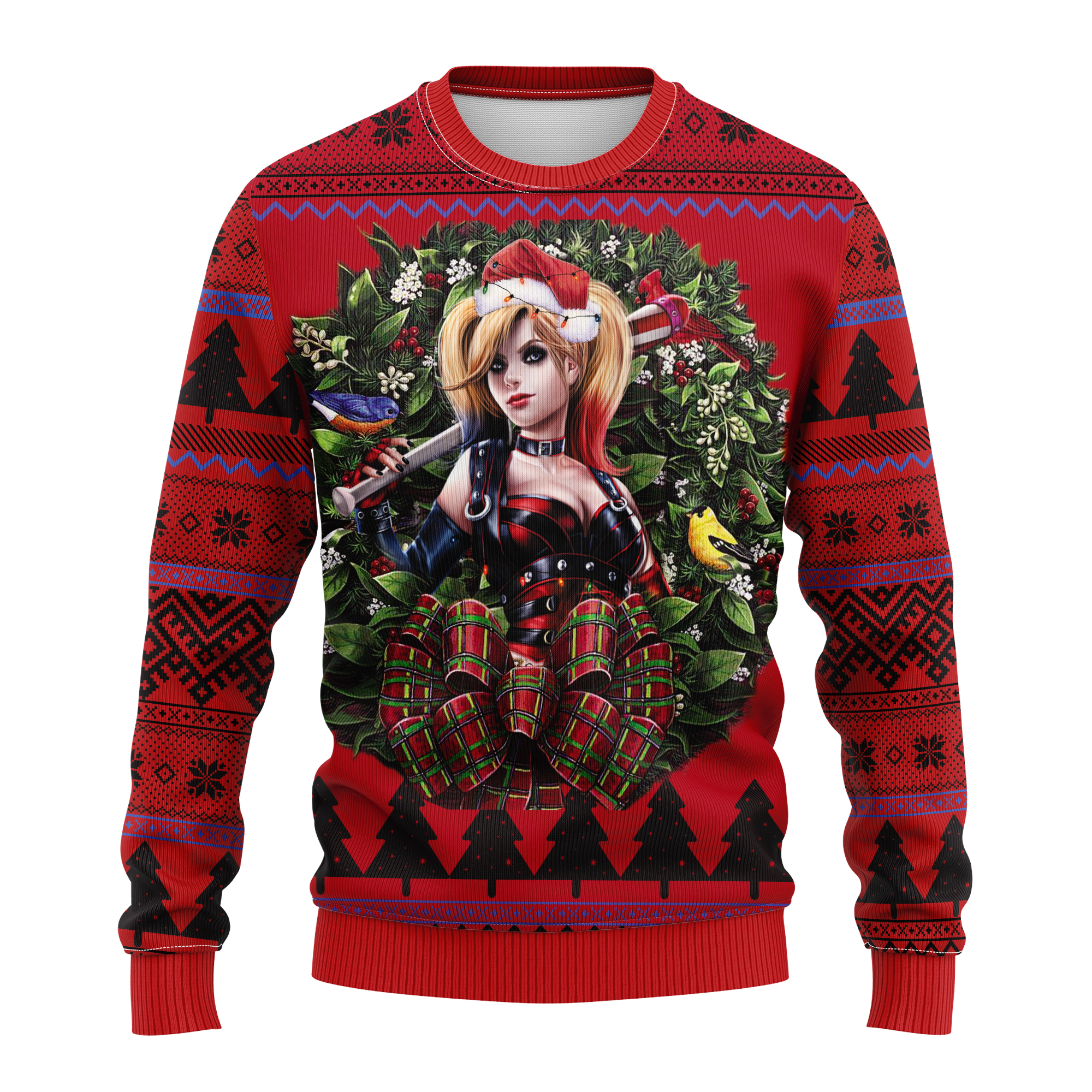 Harley Quinn Ugly Christmas Sweater for Thanksgiving Gift