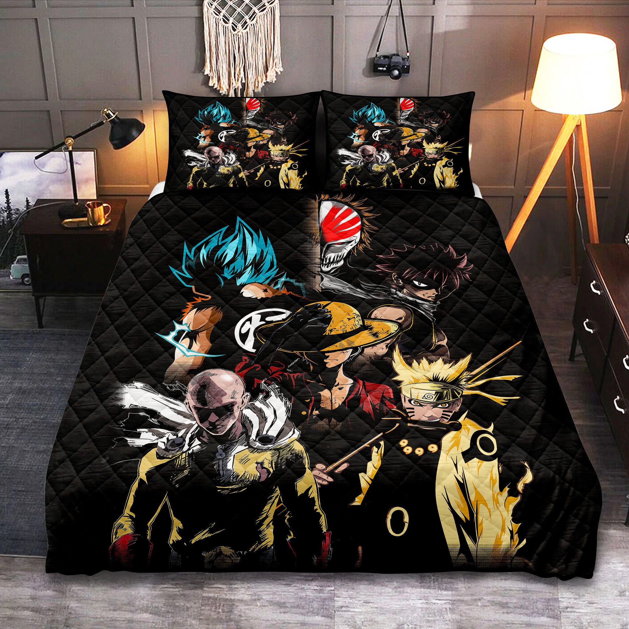 Superhero Themed Kids Heroes Quilt Bed Sets