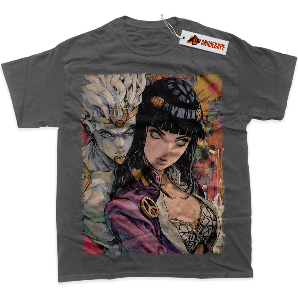 Hinata Hyuga Naruto Anime Graphic Tee, Unisex Shirt