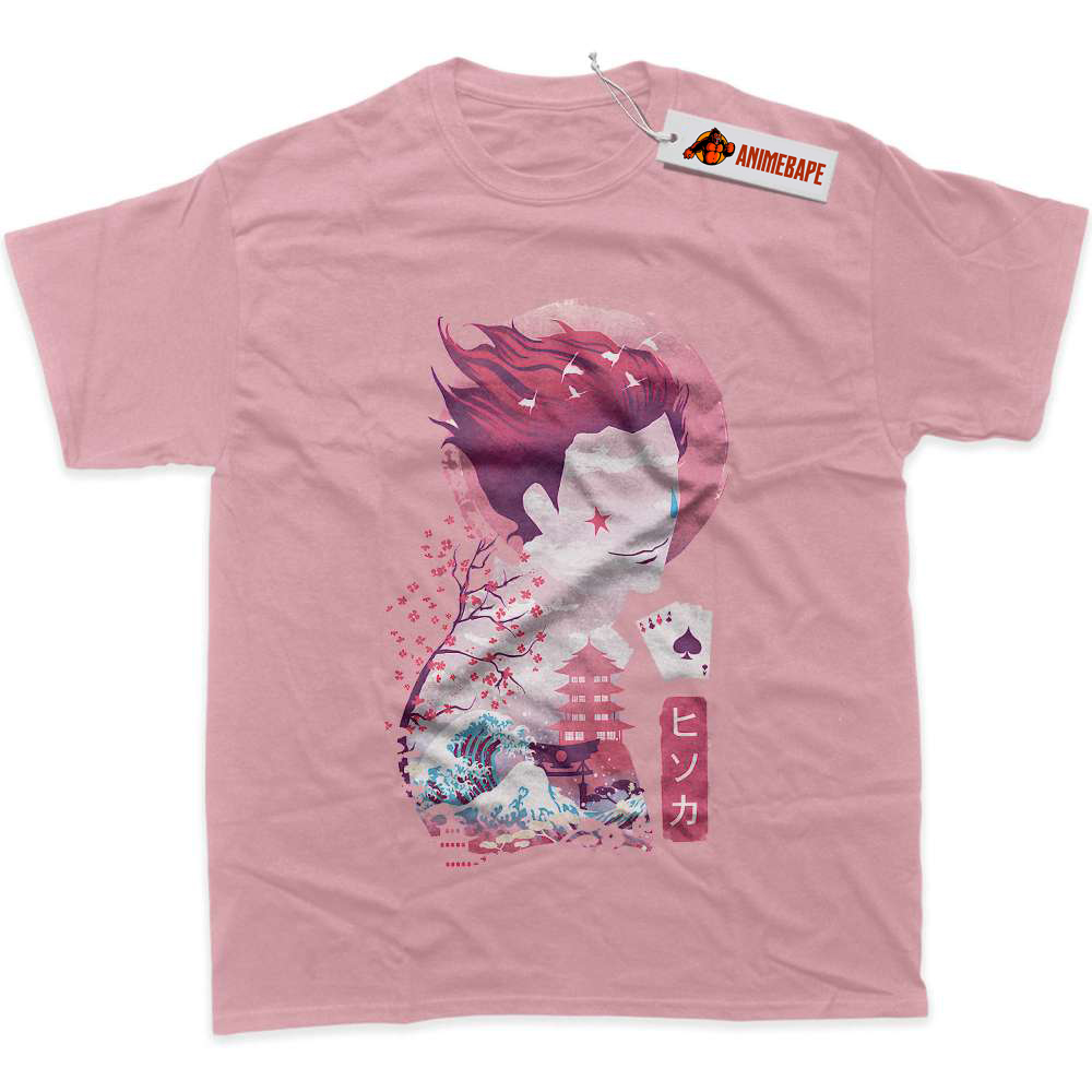 Hisoka Anime Shirt, Hunter x Hunter Graphic Tee, HxH Apparel