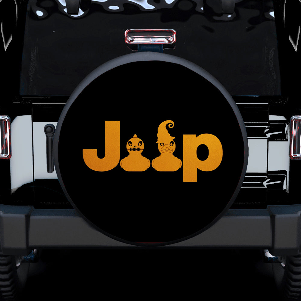 Horror Duck Spare Tire Covers for Jeep - Great Gift for Campers