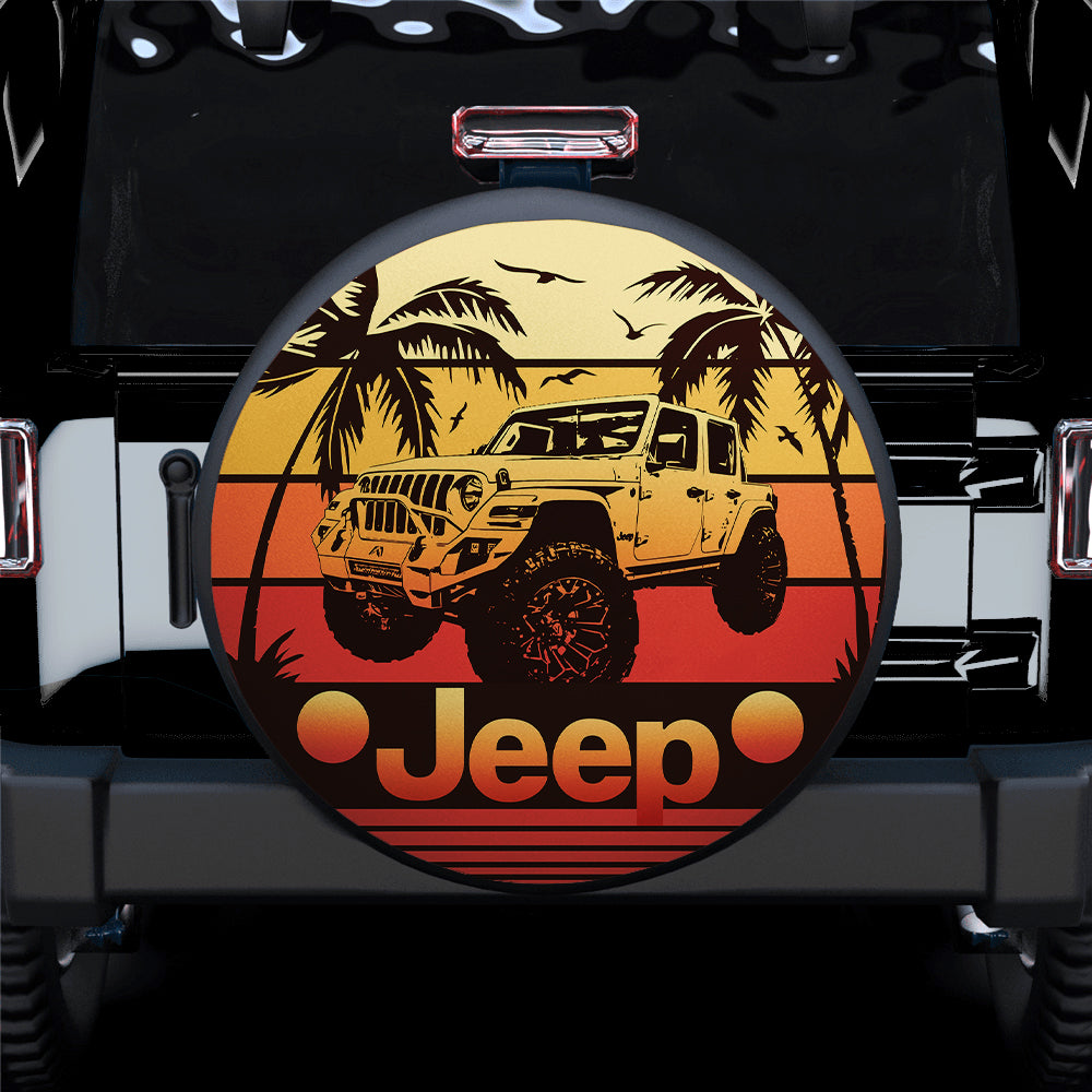 Hot Jeep Spare Tire Covers for Campers - Vacation Gift Idea