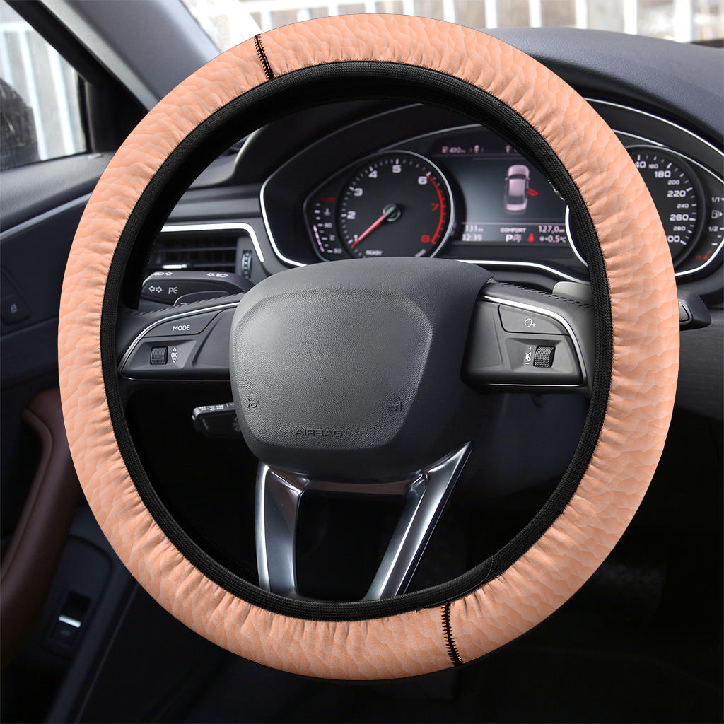 Premium Human Skin Steering Wheel Cover for Cars