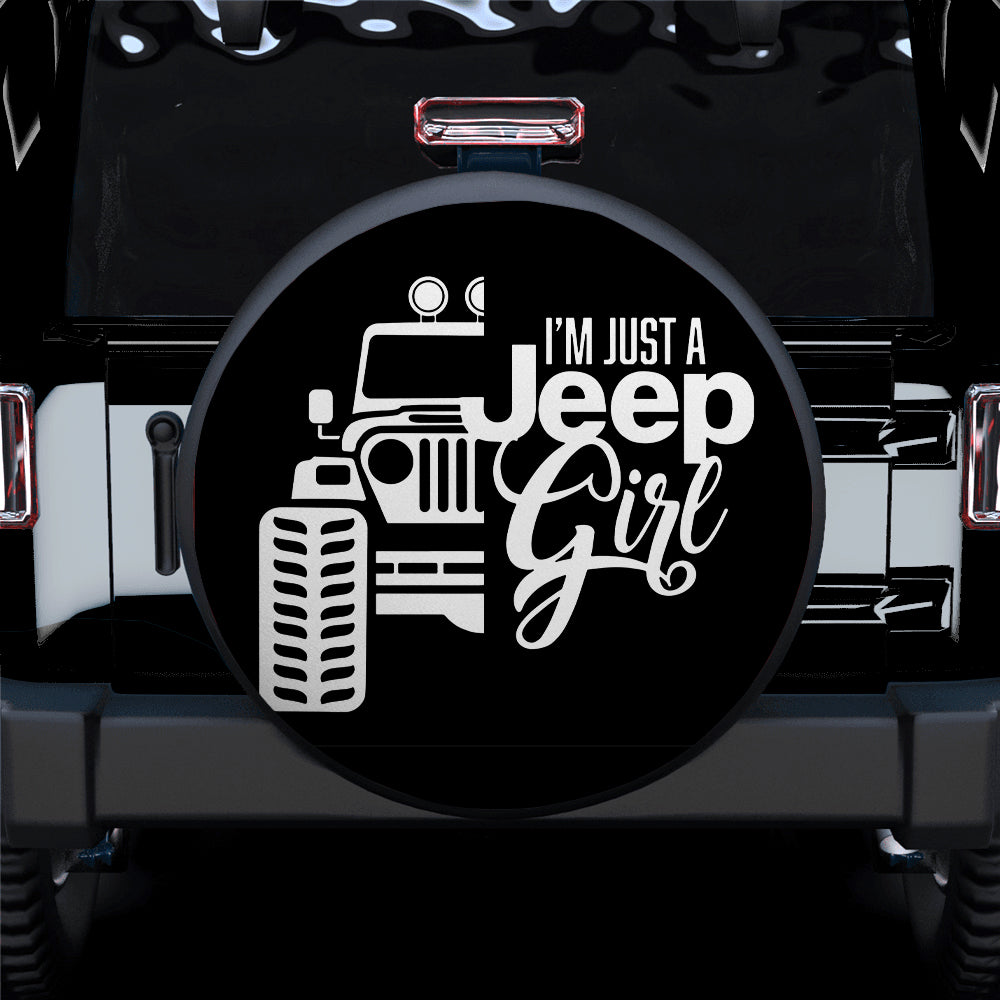 Jeep Girl Gift Car Spare Tire Cover for Camping and Outdoor Use