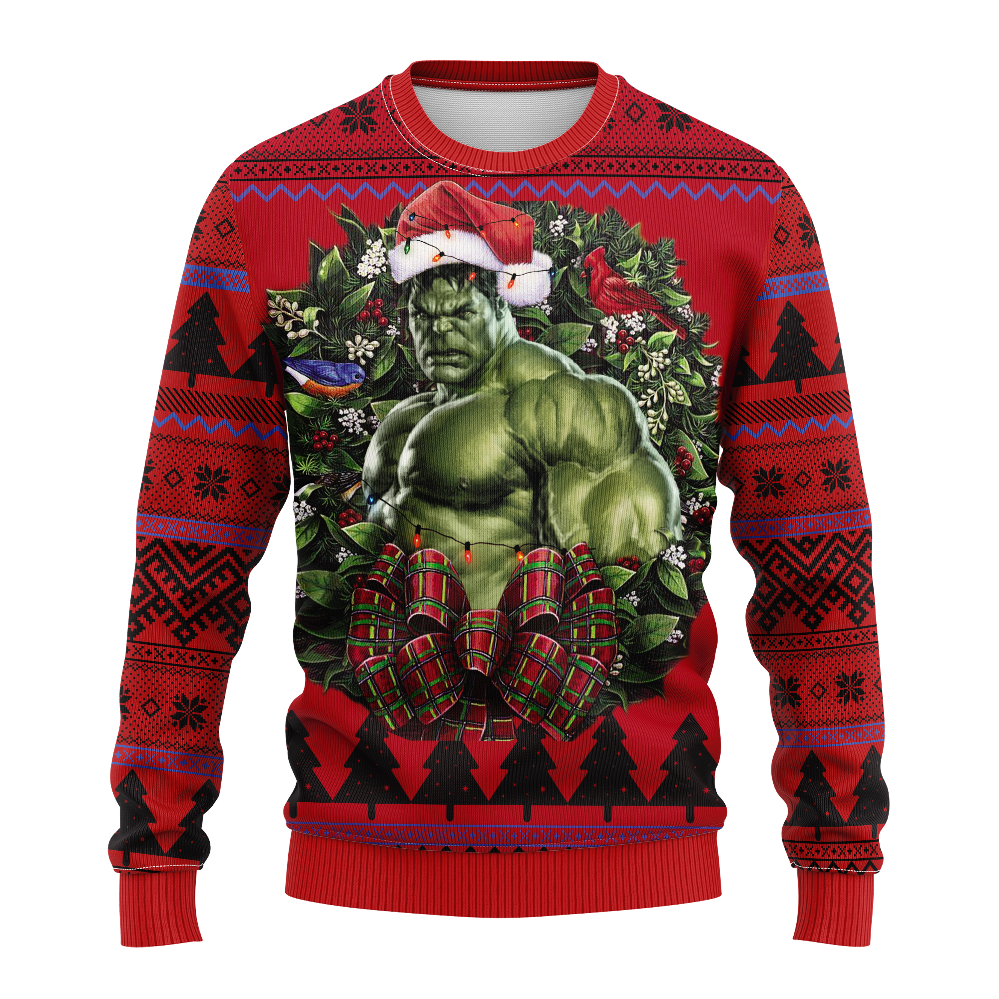 Incredible Hulk Christmas Sweater for Thanksgiving Gift -