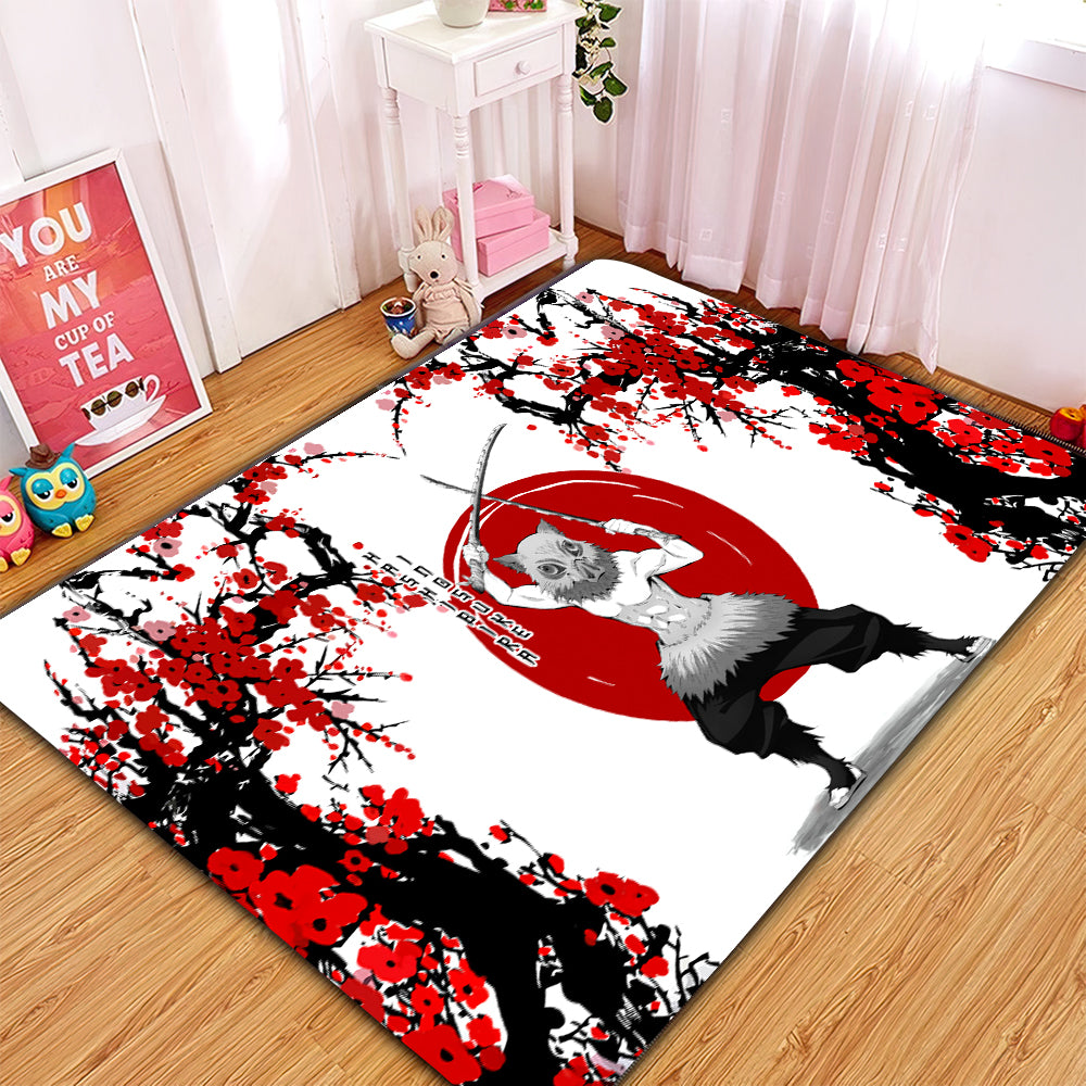 Demon Slayer Inosuke Japan Style Rug Carpet for Home Room Decor