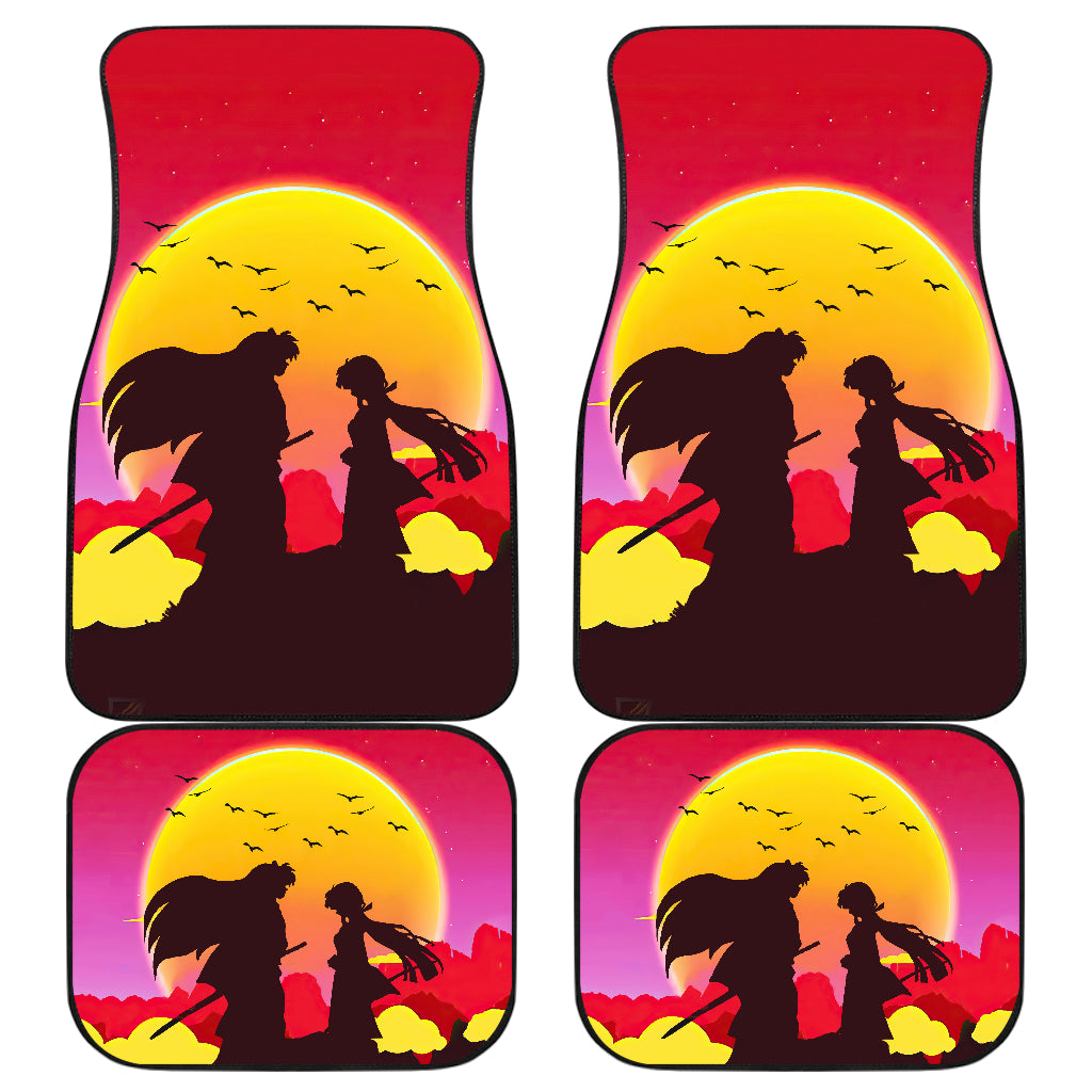 Inuyasha Sunset Car Accessories - Floor Mats for Vehicles
