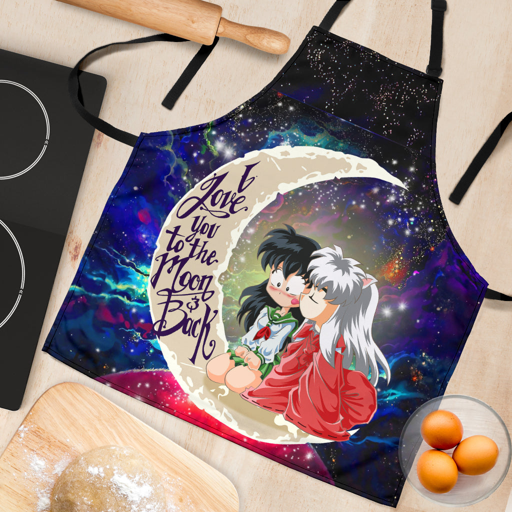 Inuyasha Custom Apron Gift for Cooking Lovers - To The Moon Galaxy