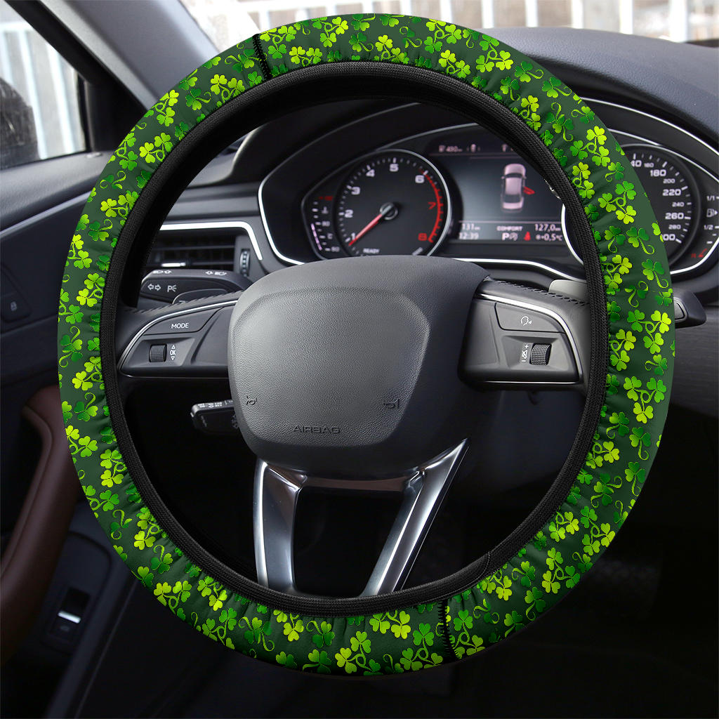 Premium Irish Patricks Day Car Steering Wheel Cover 7068