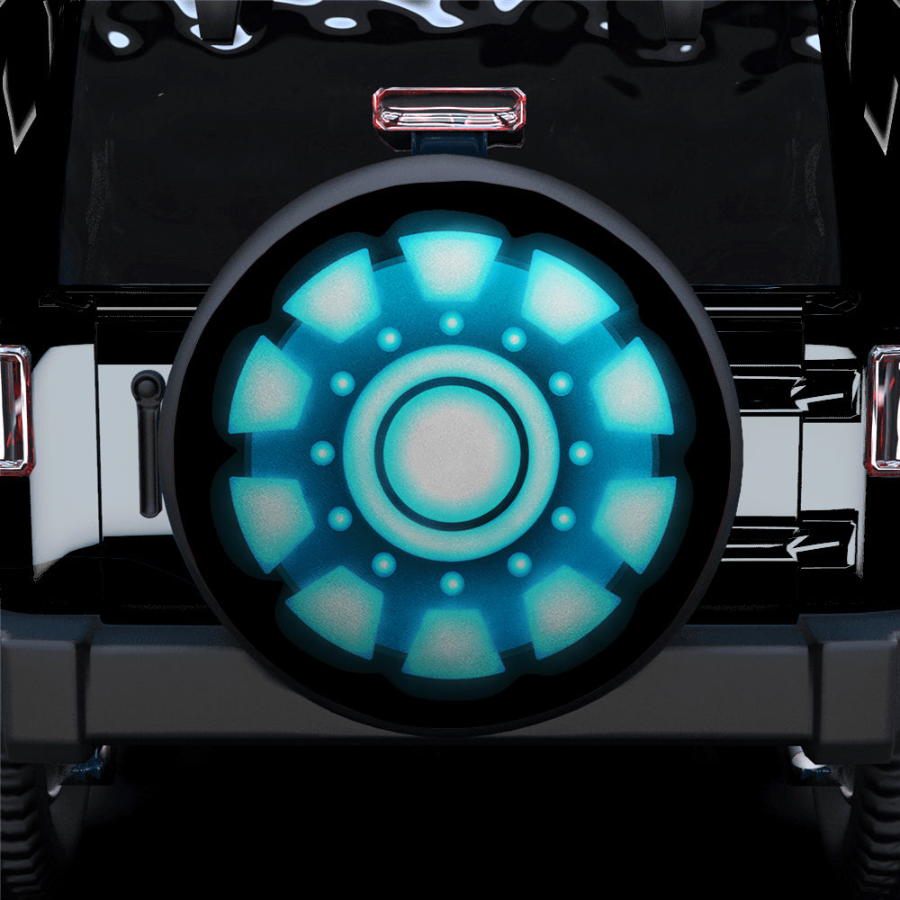 Iron Man Arc Reactor Spare Tire Covers for Jeep Campers Gift