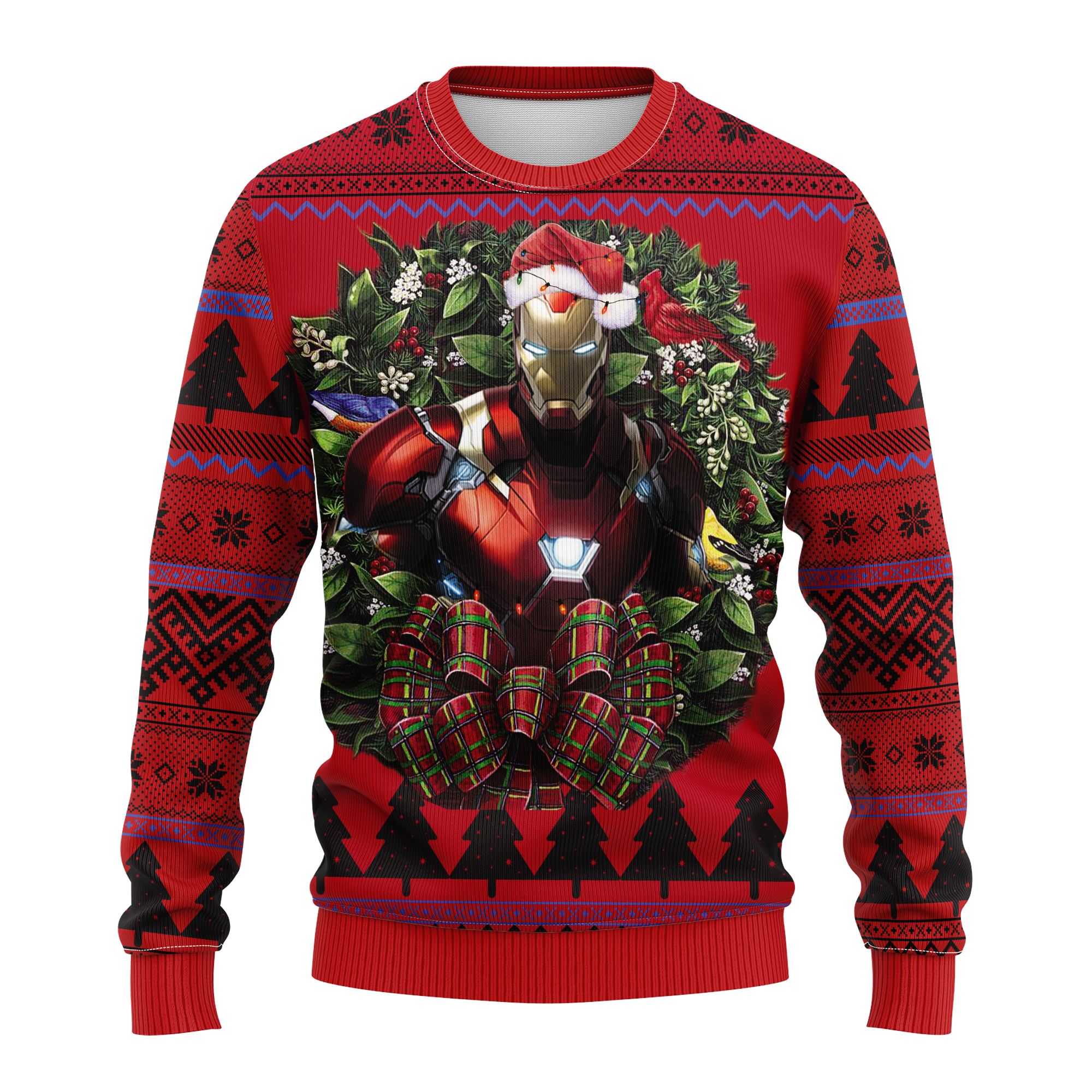 Iron Man Avengers Christmas Sweater Holiday Gift for Fans