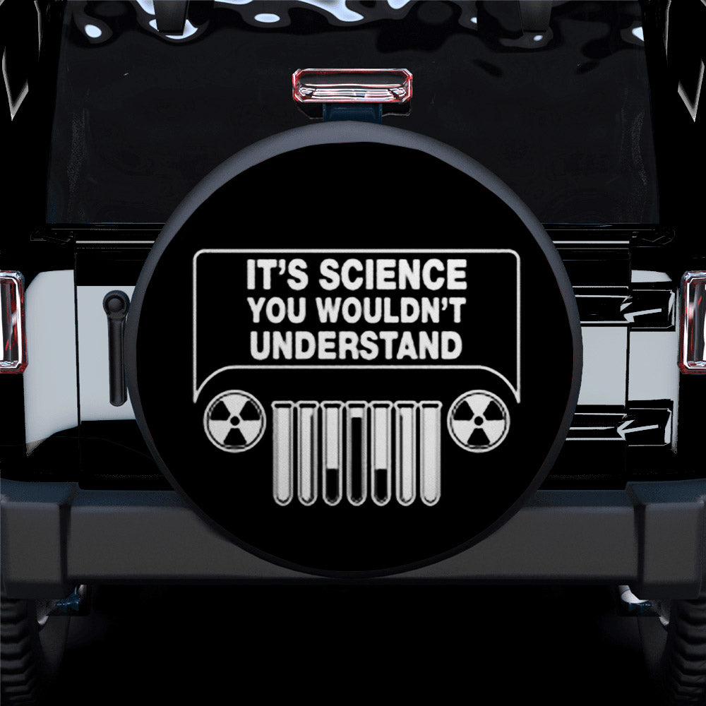 Science Jeep Spare Tire Covers Gift for Campers and Adventurers