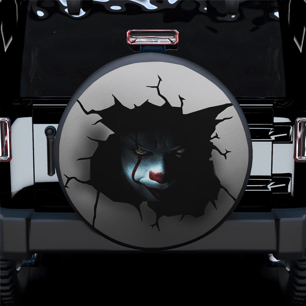 Penny Wise Horror Movie Jeep Car Spare Tire Covers Gift for Campers