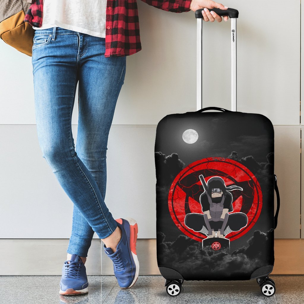 Itachi Anbu Sharingan Premium Luggage Cover Suitcase Protector
