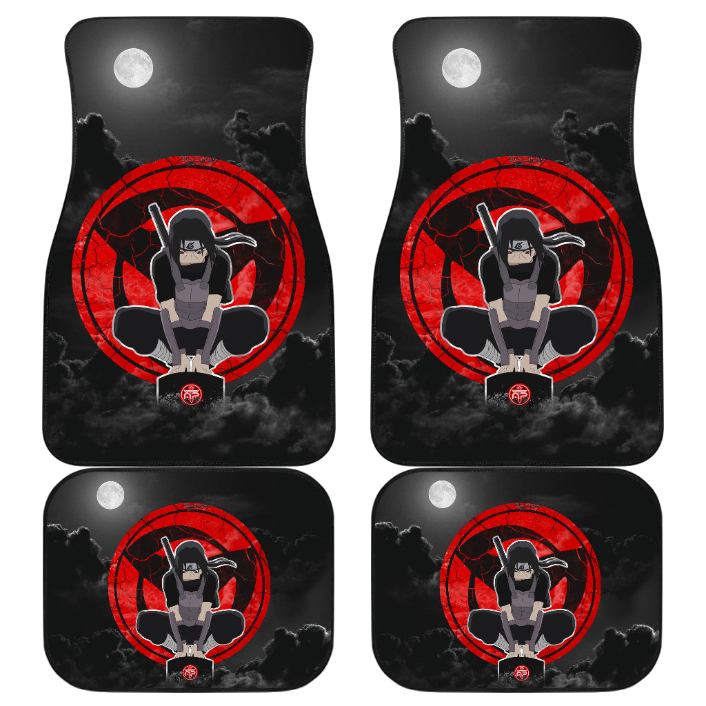 Itachi Anbu Sharingan Car Accessories - Floor Mats Set