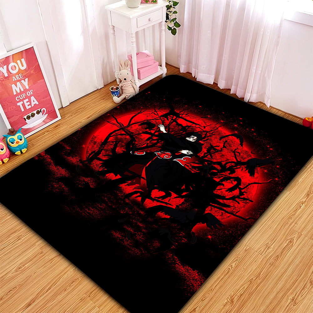 Itachi Moon Rug Carpet for Bedroom Living Room Home Decor