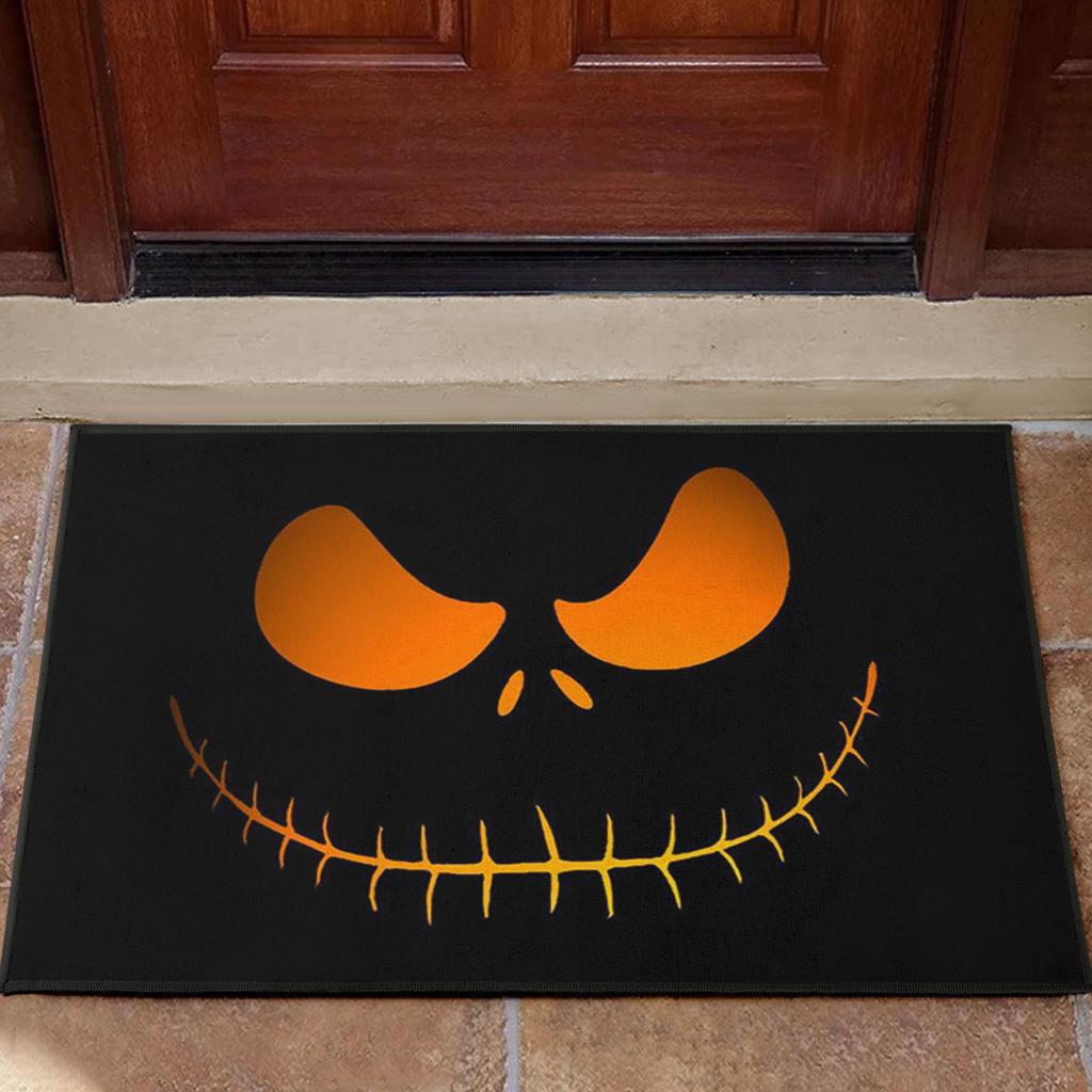 Jack Skellington Halloween Doormat - Fun Home Decor Item