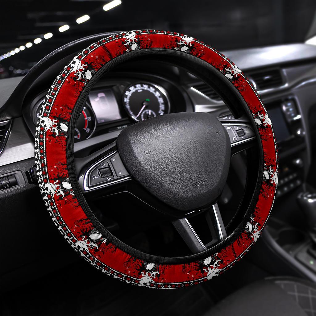 Jack Skellington Nightmare Before Christmas Steering Wheel Cover
