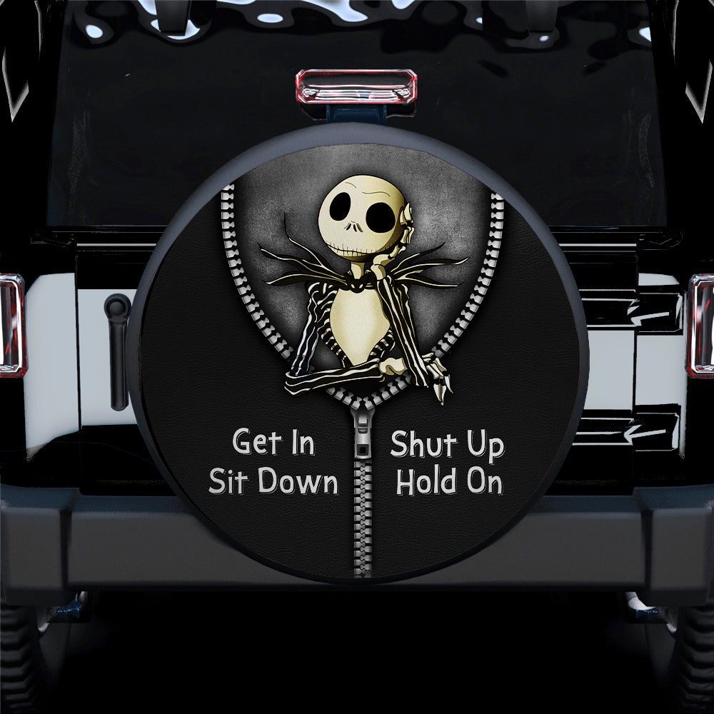 Jack Skellington Nightmare Before Christmas Jeep Spare Tire Cover Gift