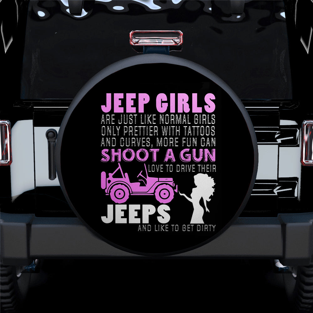 Pink Jeep Girls Spare Tire Cover - Perfect Gift for Campers