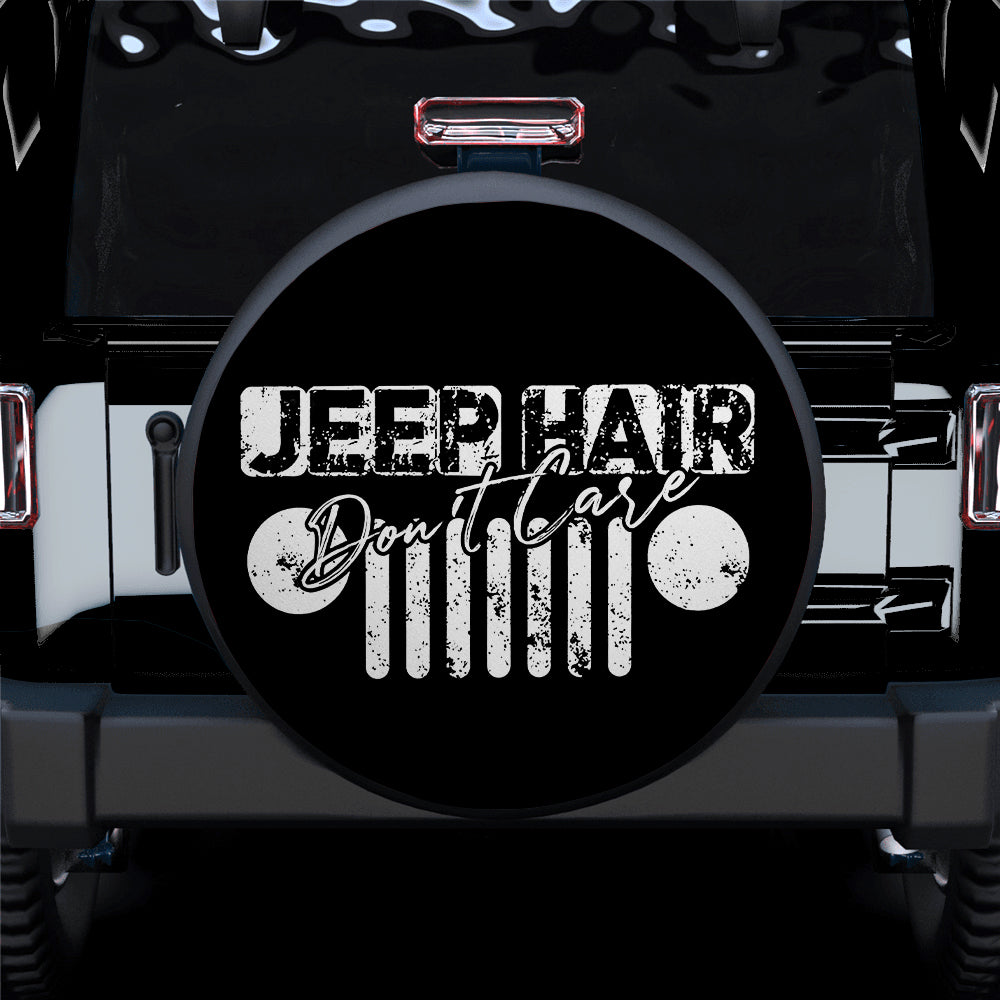 Jeep Spare Tire Cover Gift for Campers - Rugged Car Accessory