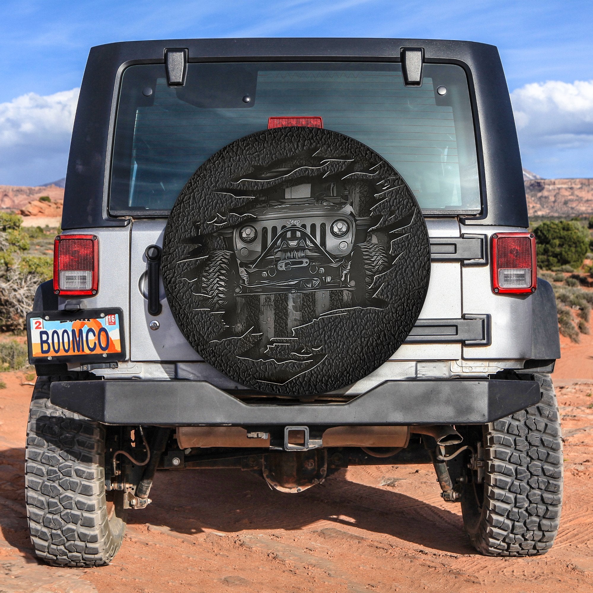 Jeep Spare Tire Covers Gift for Campers - Durable Protection Accessory