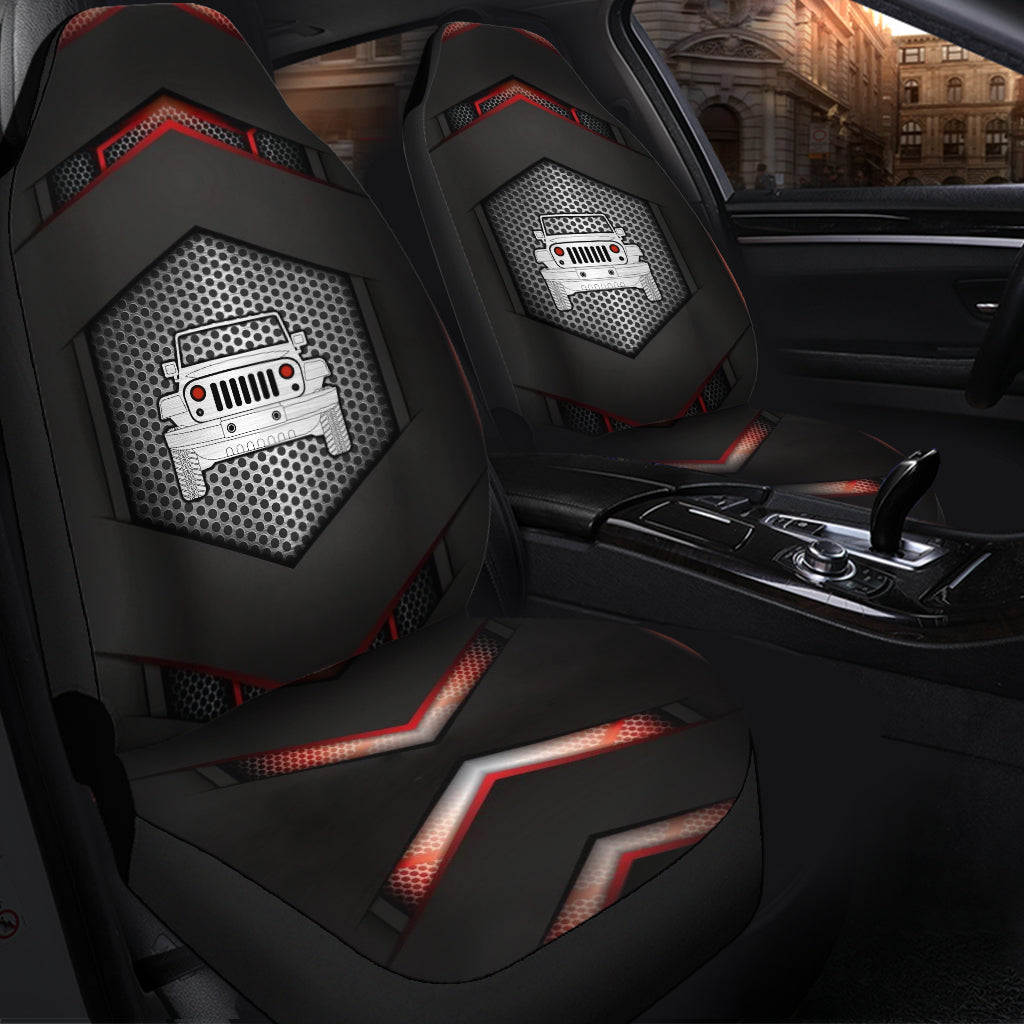 Premium Jeep Iron Car Seat Cover for Ultimate Protection