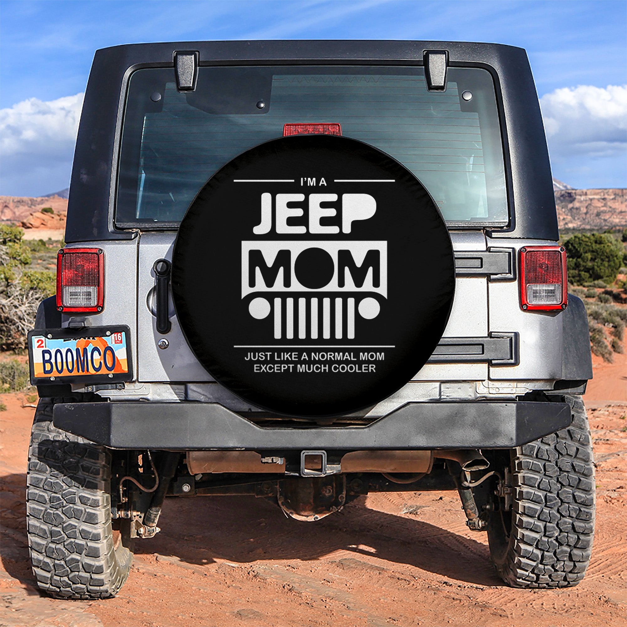 Jeep Mom Gift for Campers - Spare Tire Covers for Cars