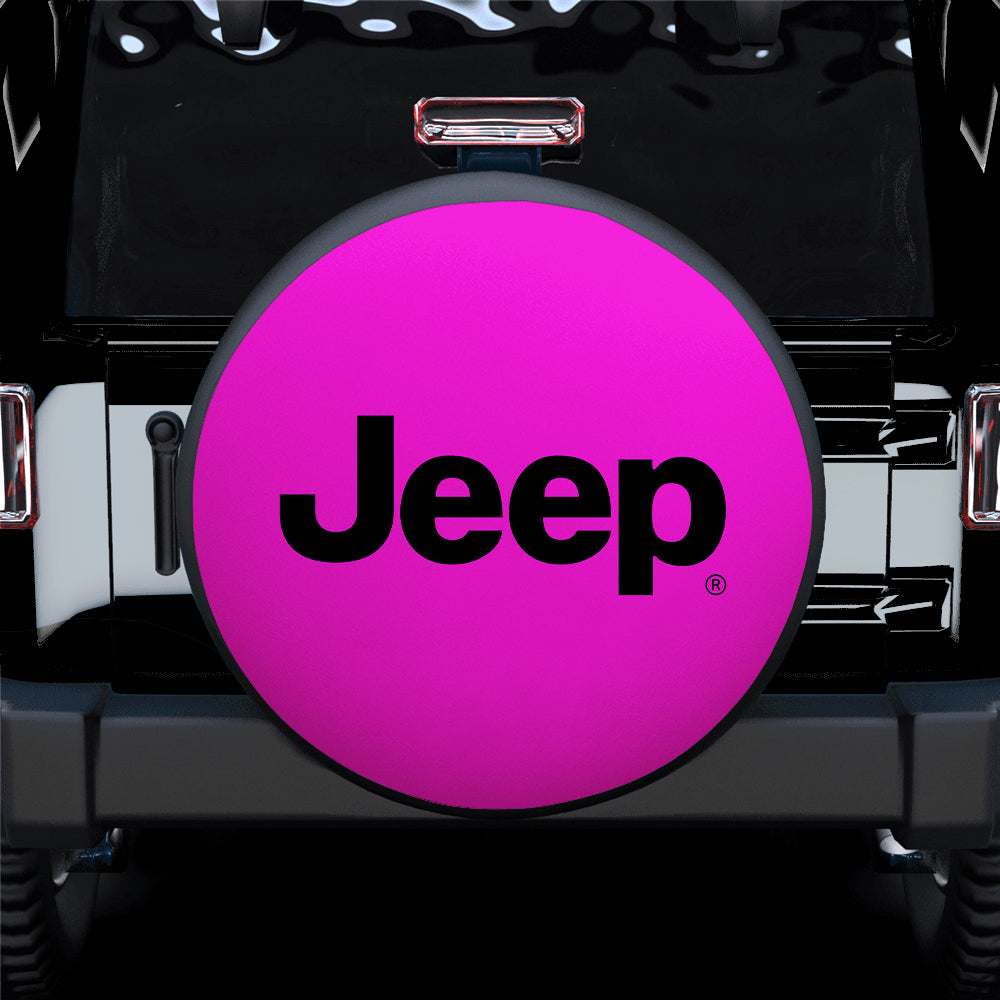 Jeep Pink Spare Tire Covers for Campers - Great Gift Idea