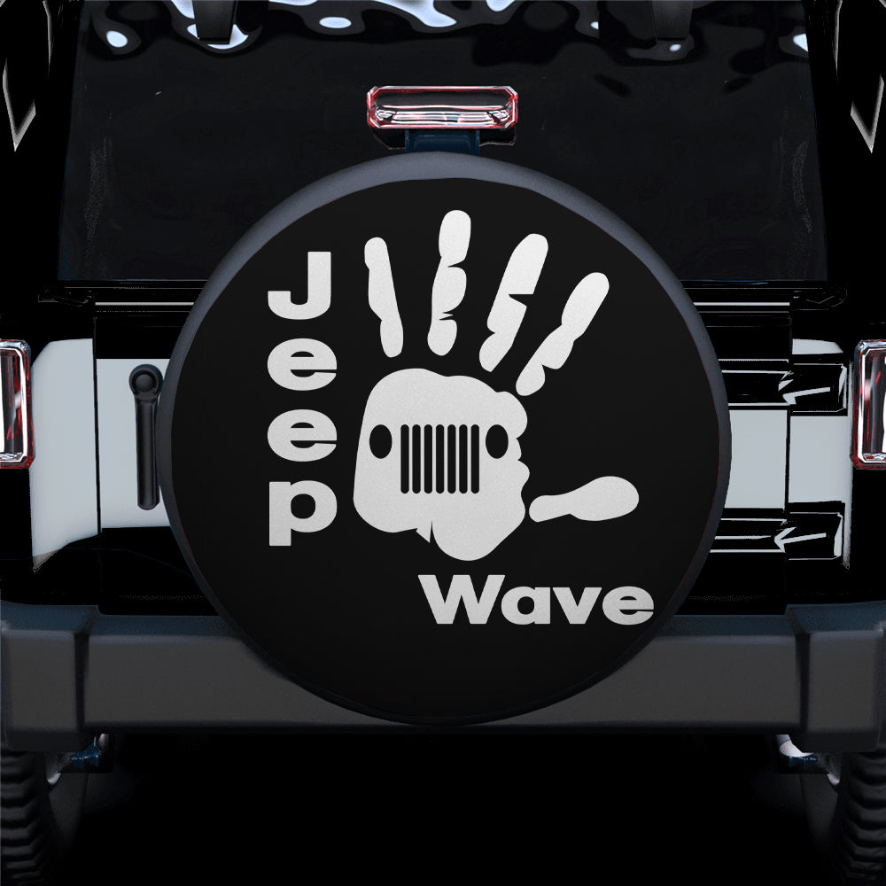 Jeep Wave Spare Tire Cover Gift for Jeep Lovers and Campers