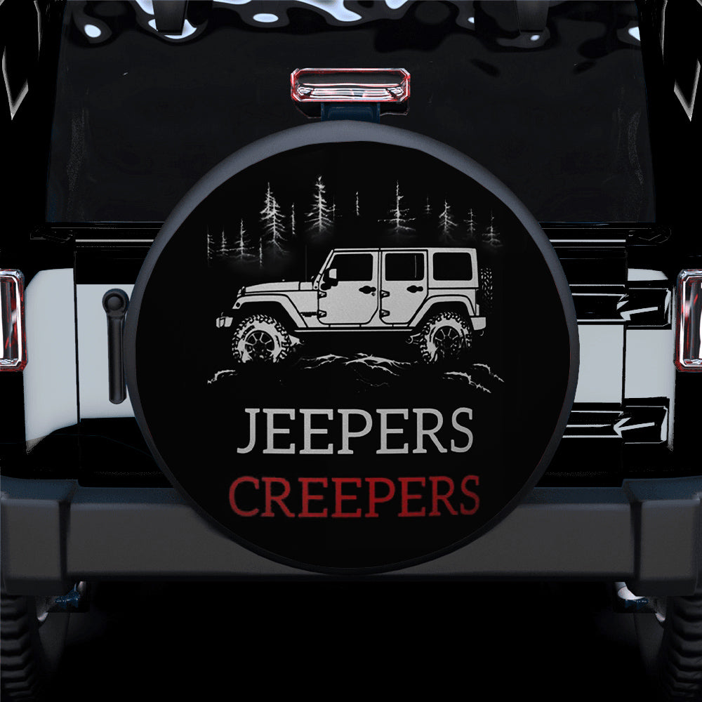Jeepers Creepers Tire Covers for Campers - Car Spare Tire Cover