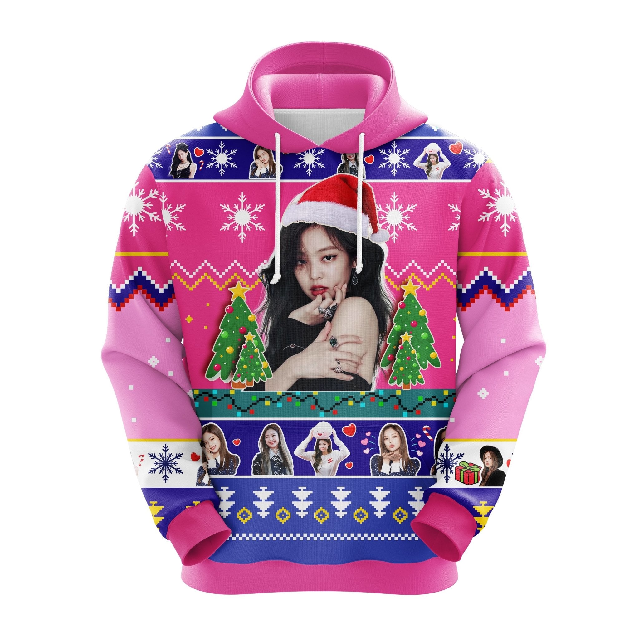 Jenny Blackpink Christmas Hoodie Cute Noel Gift Idea for Thanksgiving