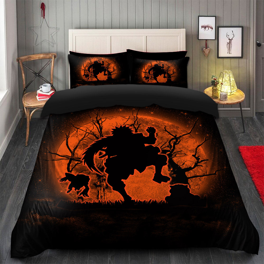 Jiraiya Moonlight Queen Bedding Set with Duvet Cover & Pillowcases