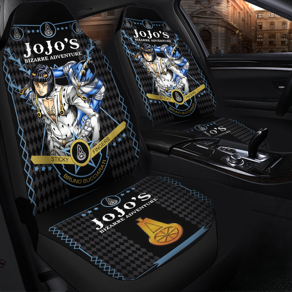 Bucciarati JoJos Bizarre Adventure Premium Custom Car Seat Covers