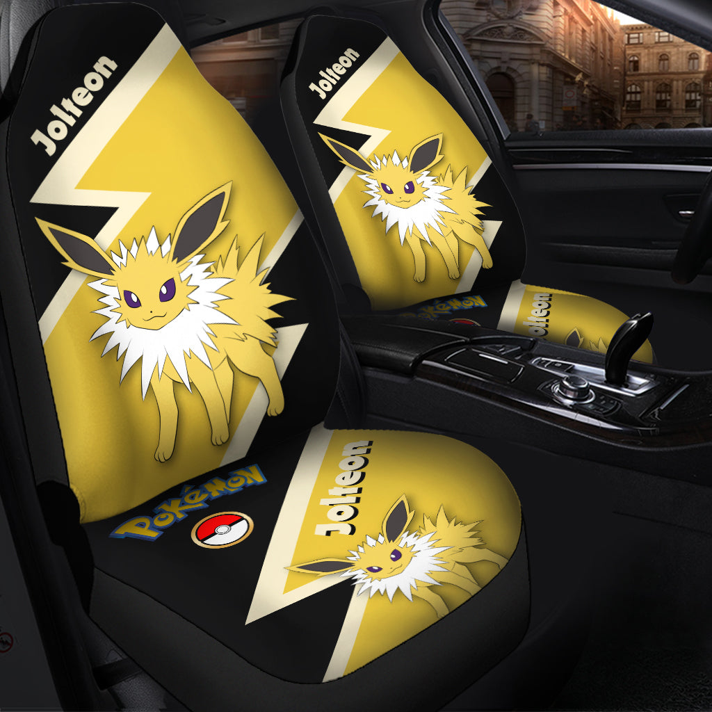 Jolteon Pokemon Car Seat Covers - Premium Custom Decor Protectors