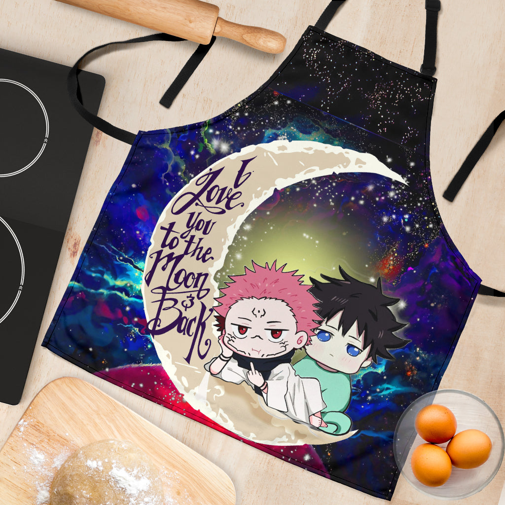 Jujutsu Kaisen Gojo Sukuna Galaxy Custom Apron for Cooking Gifts