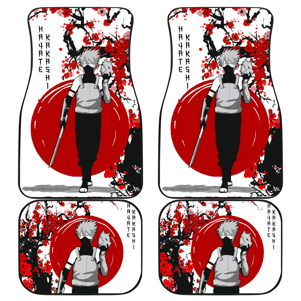 Kakashi Anbu Japan Style Car Floor Mats - Demon Slayer Design