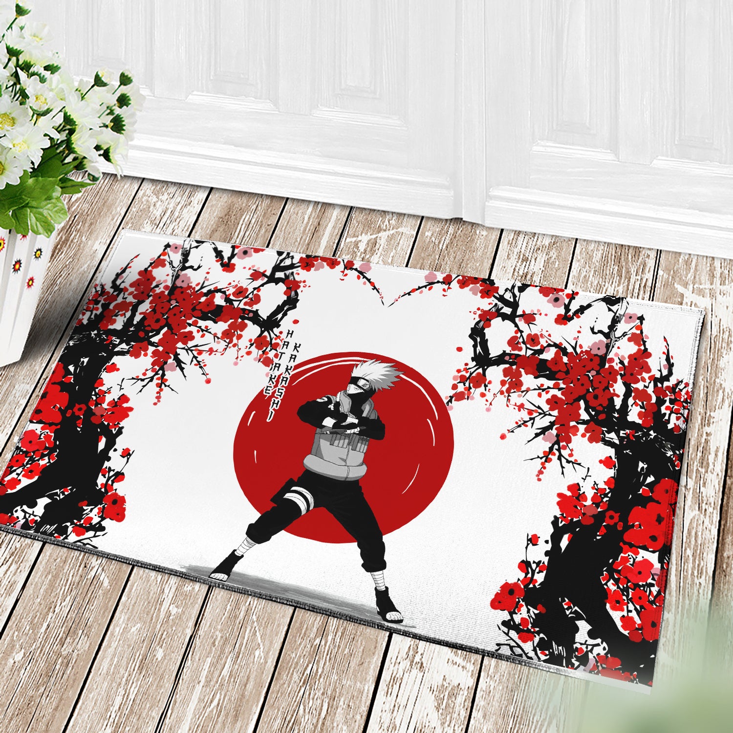 Kakashi Doormat for Home Decor - Japanese Style Floor Mat