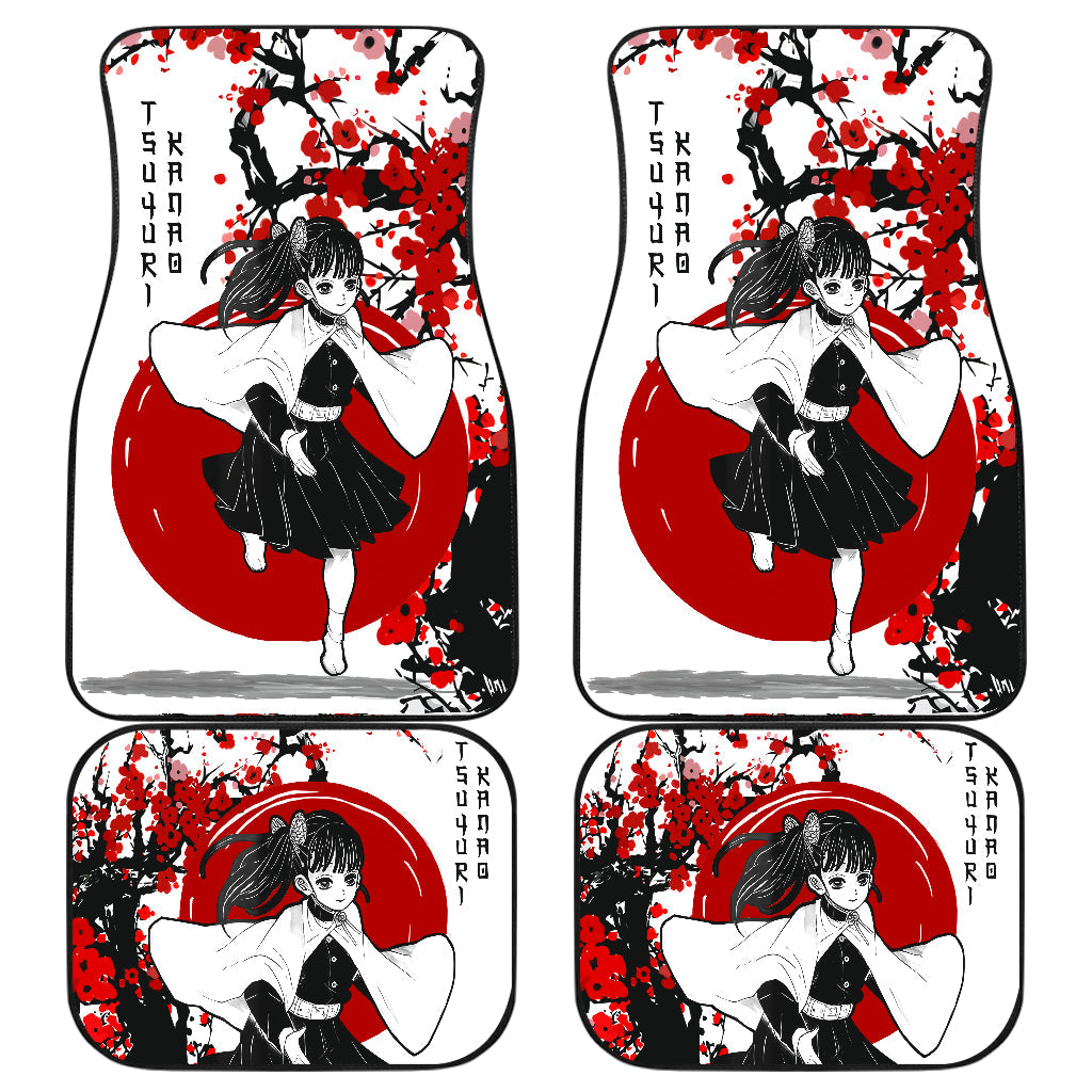 Kanao Demon Slayer Car Floor Mats - Japan Style Auto Accessories