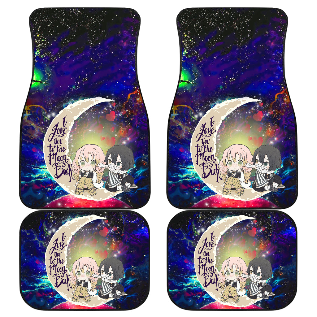 Demon Slayer Kanroji and Kaburamaru Car Floor Mats Galaxy Accessories