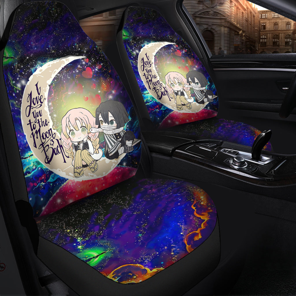 Demon Slayer Kanroji & Kaburamaru Galaxy Premium Car Seat Covers