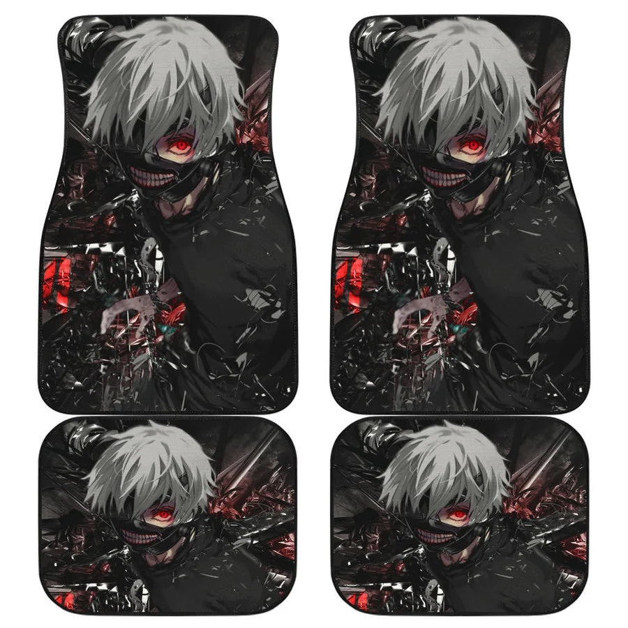 Ken Kaneki Tokyo Ghoul Art Car Accessories - Floor Mats for Cars