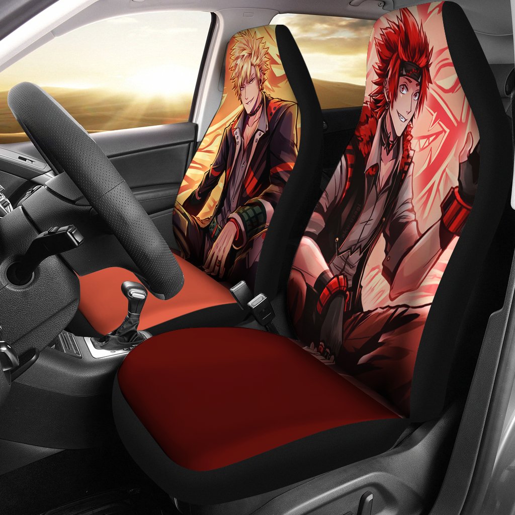 Kirishima Bakugou Custom Car Seat Covers Premium Decor Protectors