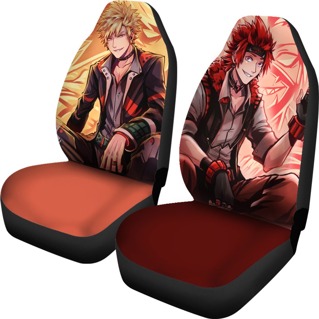 Kirishima Bakugou Custom Car Seat Covers Premium Decor Protectors
