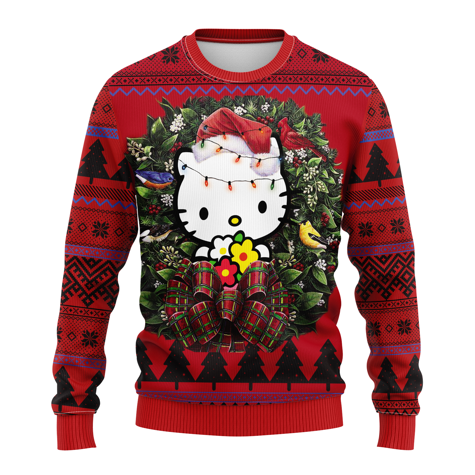 Funny Kitty Noel Christmas Sweater for Thanksgiving Gift